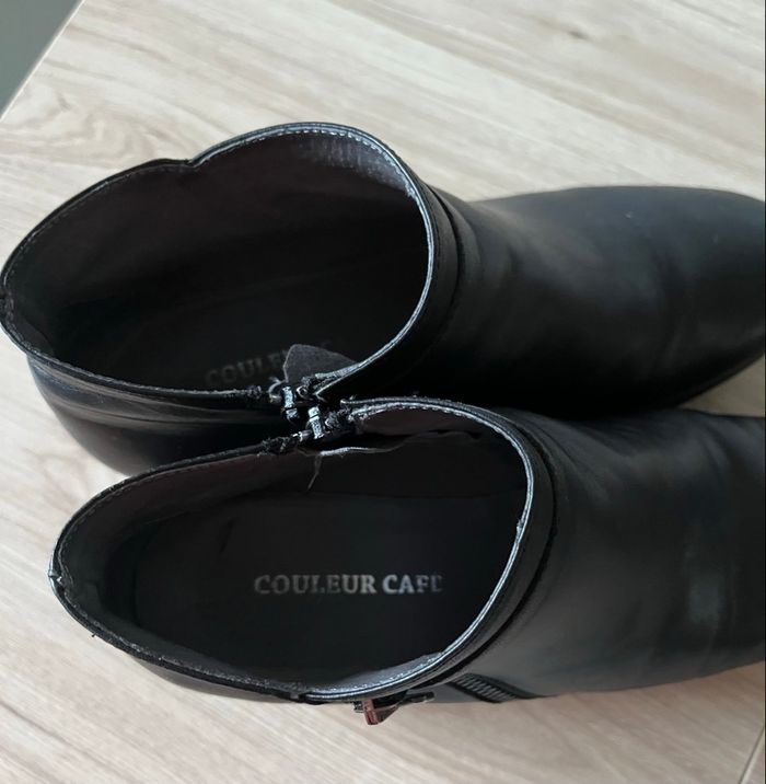 Boots « Couleur Café » noires - photo numéro 4