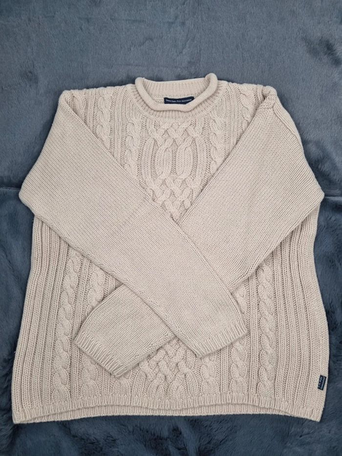 Pull USPA beige, M Femmes - photo numéro 3