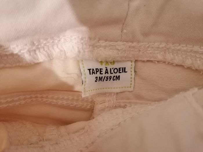 Lot pantalons fille 3 mois - photo numéro 2
