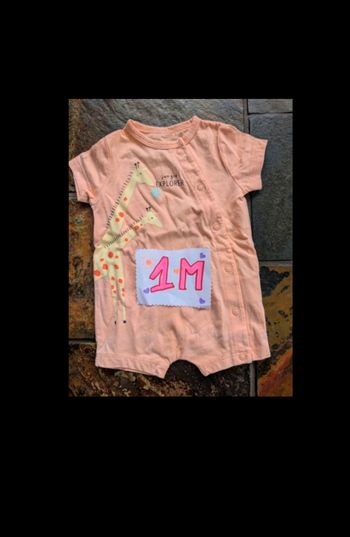 Barboteuse Kiabi 1 mois été unisexe folle garçon cart 1 