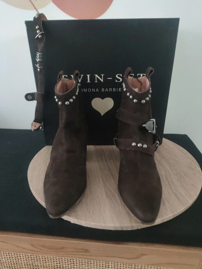 Bottines twin-set by Simona Barbieri taille 37 neuve - photo numéro 3