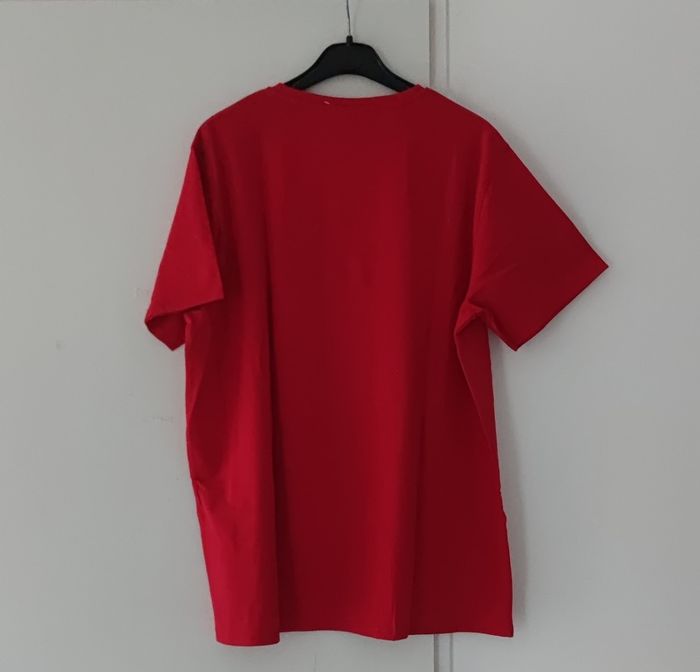 T-shirt manches courtes pour homme marque U Essentiel taille XXL|2XL couleur rouge - photo numéro 2