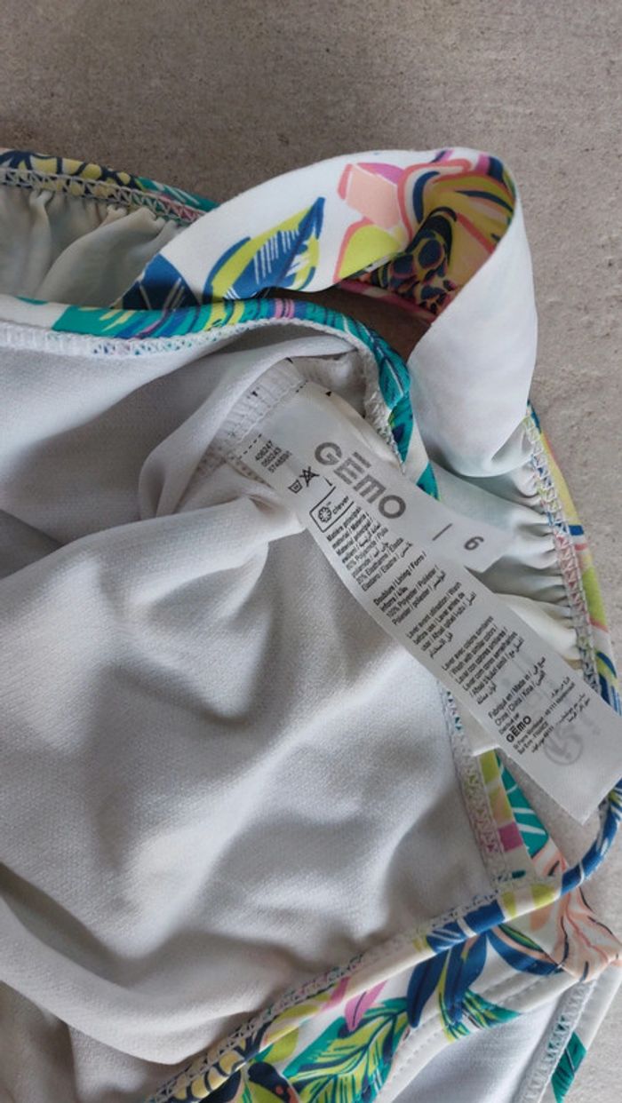 Maillot de bain fille gemo 6 ans - photo numéro 2