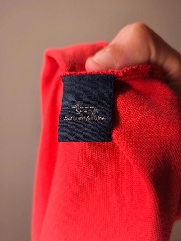 Polo Harmont & Blaine Homme Taille S Rouge - photo numéro 6