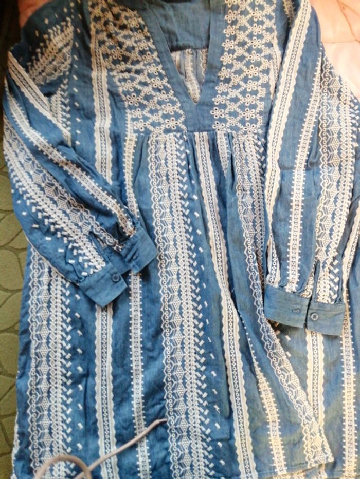 Robe brodée zara - photo numéro 6