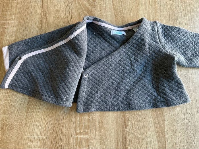 Gilet obaibi gris - photo numéro 2