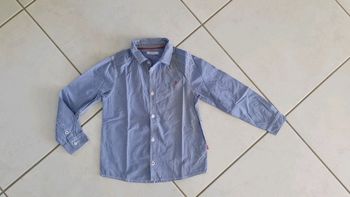 Chemise manches longues vichy 6 ans okaidi v9