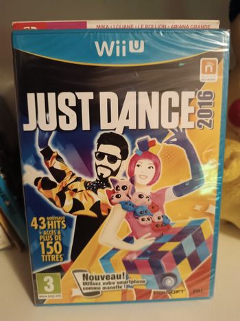 Just Dance 2016 Nintendo WiiU Pal Fr neuf scellé 