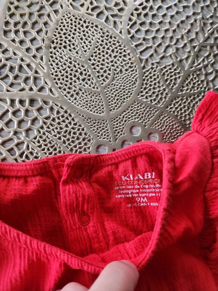 Combishort rouge - photo numéro 2