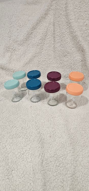 Lot de 8 grands pot en verre Babybols babymoov