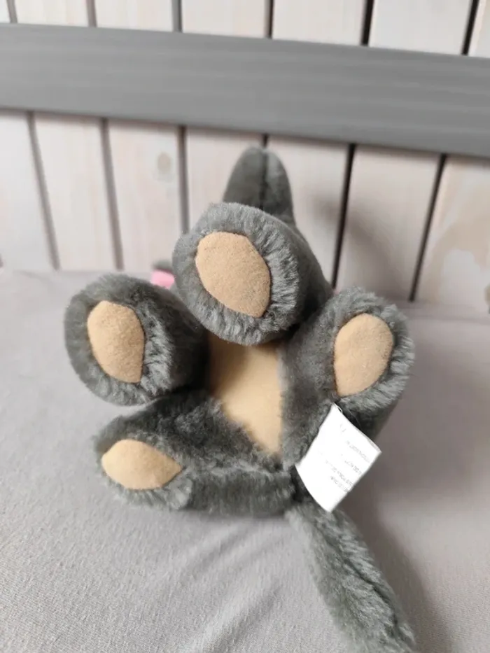 Peluche éléphant 20 cm - photo numéro 4