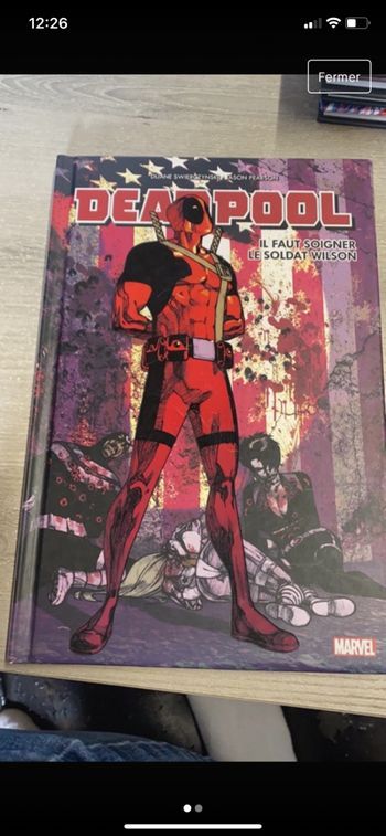 Bd deadpool Marvel