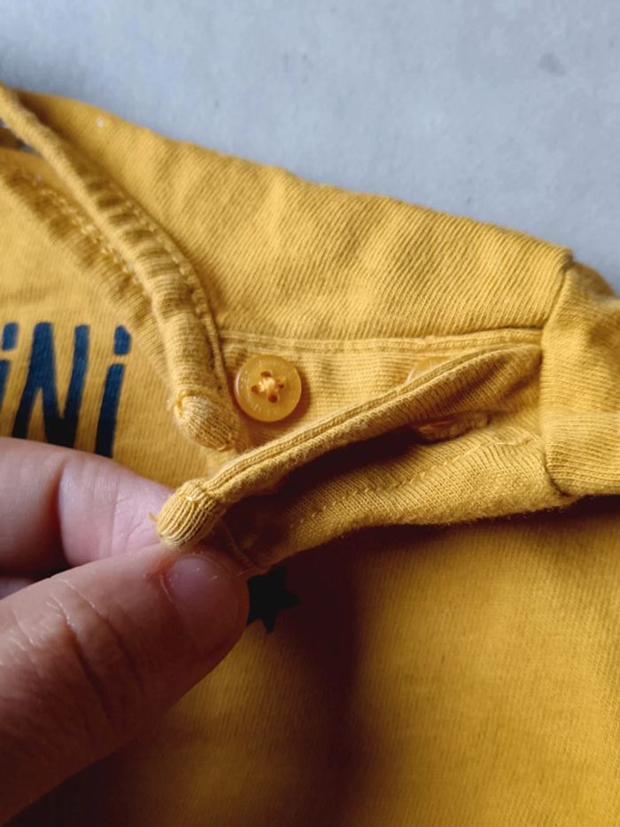 Tee shirt manches longues mini râleuse vertbaudet 12 mois - photo numéro 3