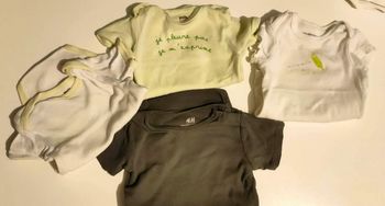 Lots de bodies manches courtes