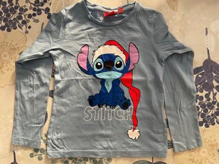3 T-shirts manche longue Stitch - photo numéro 4