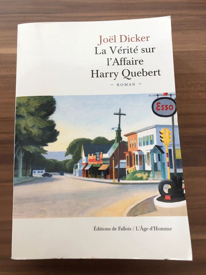 Livre grand format « La vérité sur l’affaire Harry Quebert »
