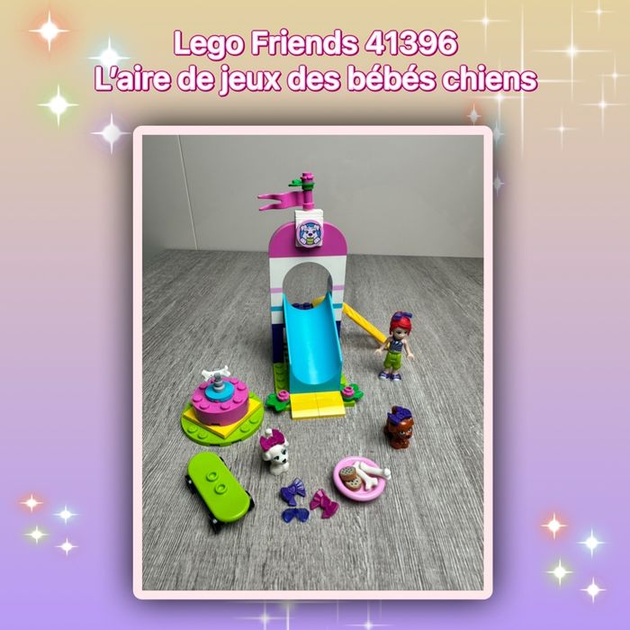 Lego Friends L’aire de jeux des bébés chiens 41396