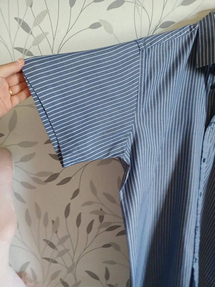 🍍 Chemise lignée Cambier taille XL - photo numéro 2