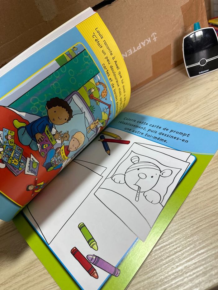 Livre d’activités mon premier séjour à l’hôpital - photo numéro 3