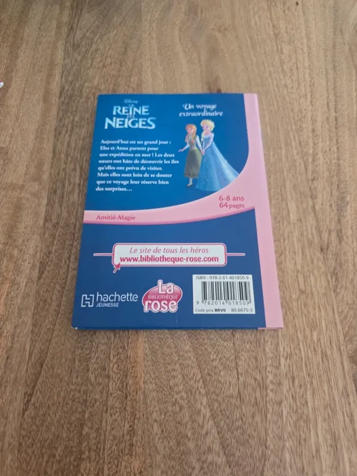 Livre disney la reine des neige - photo numéro 2