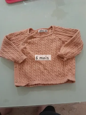 Gilet fille 6 mois