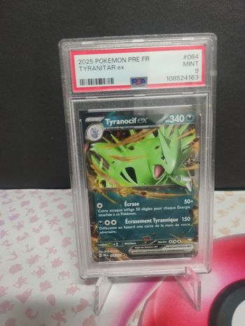 Carte gradée Tyranocif 🇫🇷 PSA9