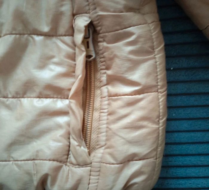 Manteau leger fouré 18 mois - photo numéro 5