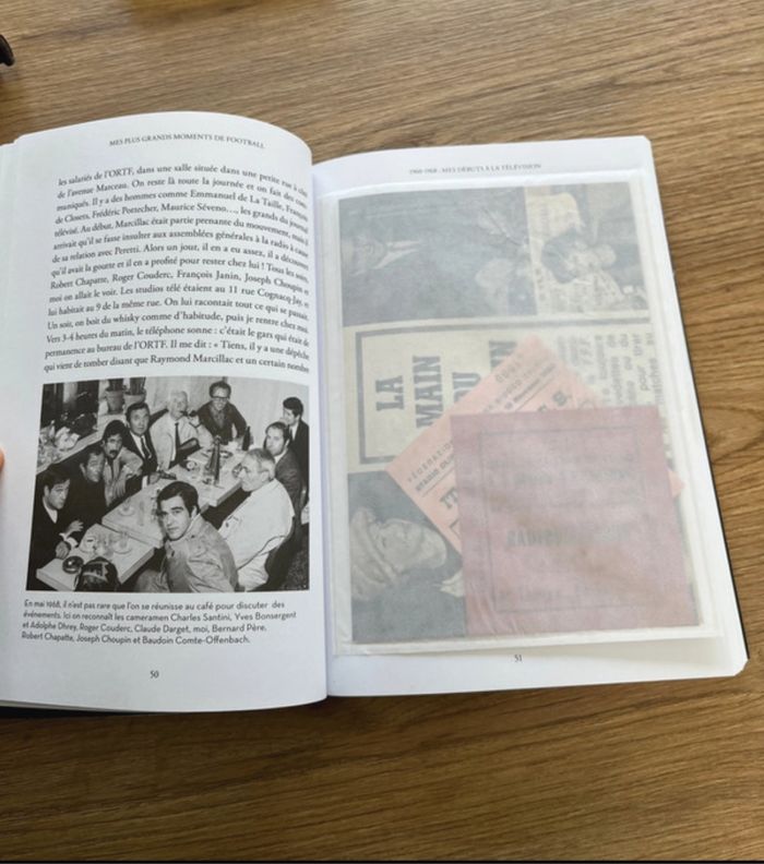 Livre Thierry Roland « Mes plus grands moments de football » - photo numéro 3