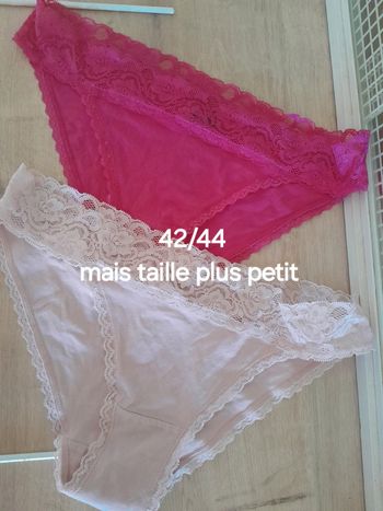 Lot slip femme 42/44