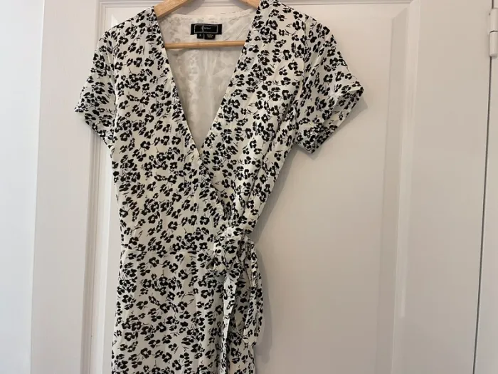 Robe longe cache cœur