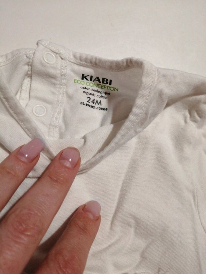 Tee-shirt mangues longues évasé - photo numéro 4