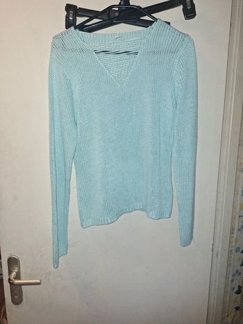 Pull turquoise 42/44