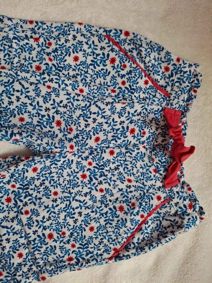 Pantalon fluide fleurie gémo - photo numéro 2