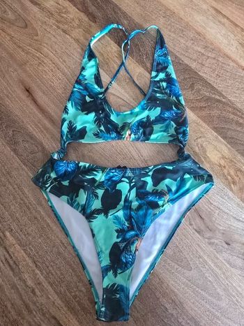 Maillot de bain dos croisé missguided
