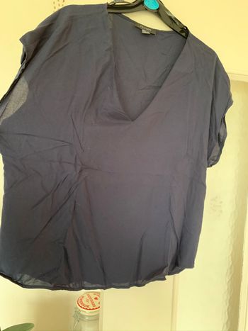 Haut fluide bleu primark