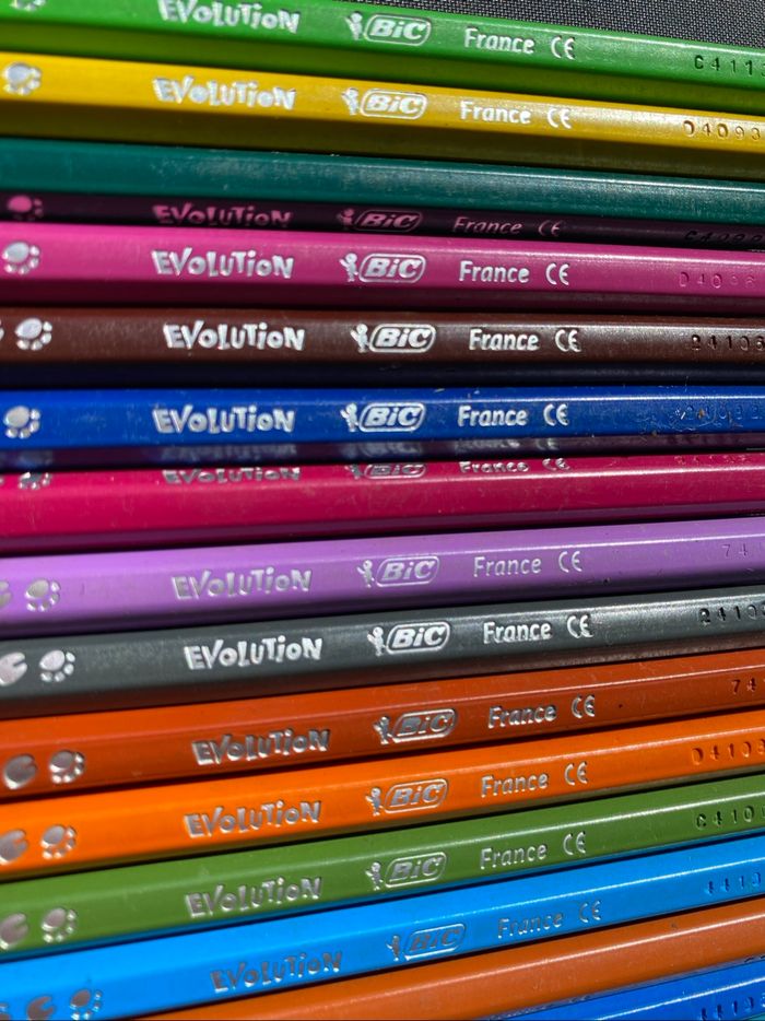 Crayons de couleurs Bic - photo numéro 3