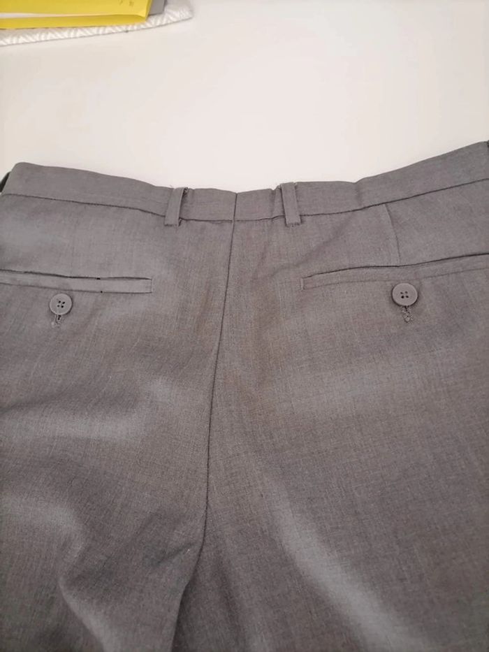 Pantalon de costume gris - photo numéro 3
