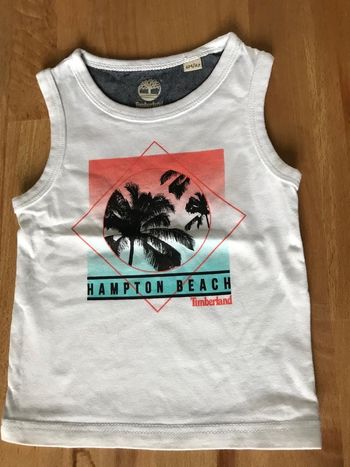 Débardeur bébé timberland 6 mois