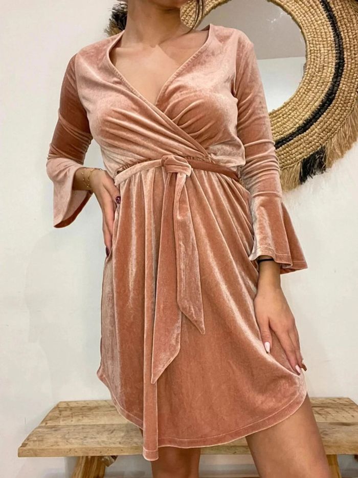 Robe velours H&M - photo numéro 4