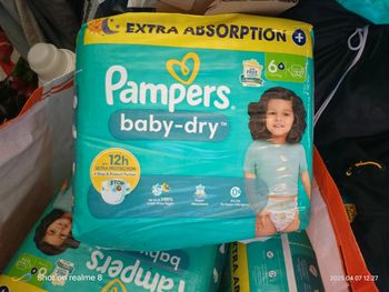 128 couche baby dry taille 6+