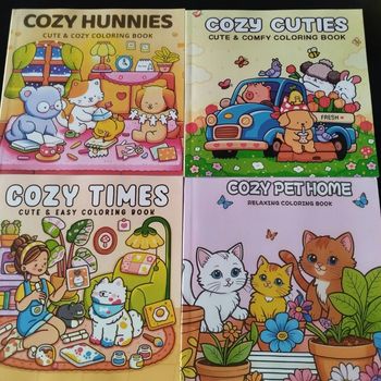 Lot de 4 livres cozy colo 24 pages neufs