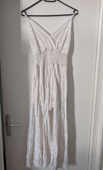 Combishort / robe dentelle bohème