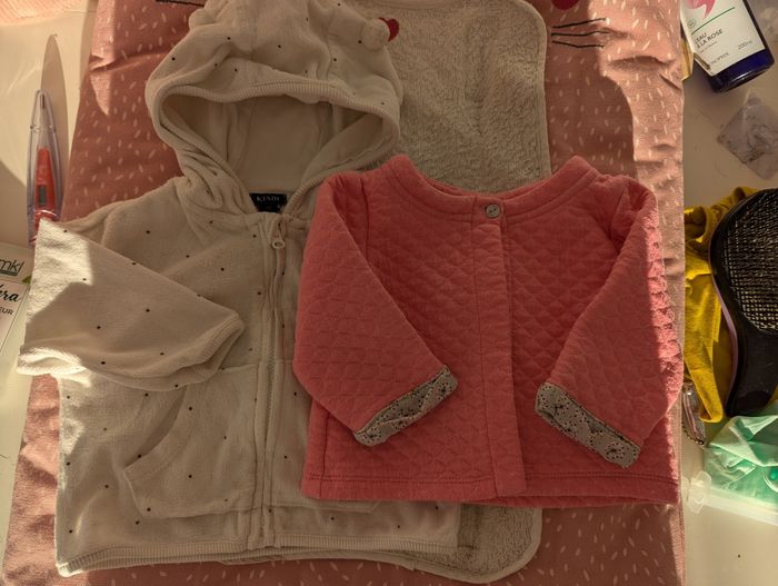 Veste +gilet fille ❤️