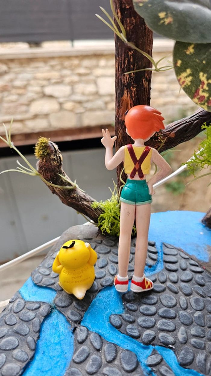 Super figurine Pokemon Nintendo tomy C.G.T.S.J ondine et son Psykokwak - photo numéro 4