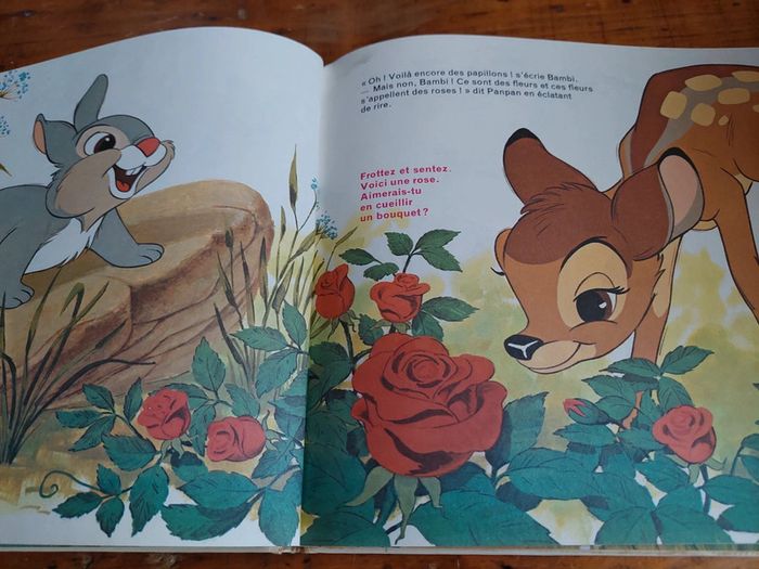 Livre Les mille parfums Bambi Walt Disney - photo numéro 6
