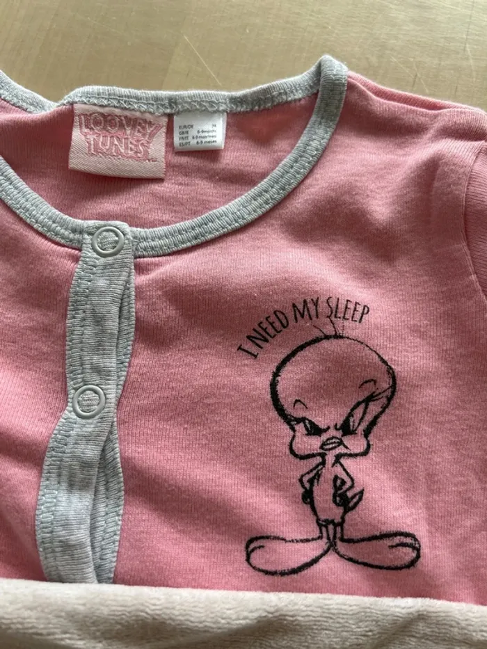 Lot de 2 pyjamas 12 mois - photo numéro 3