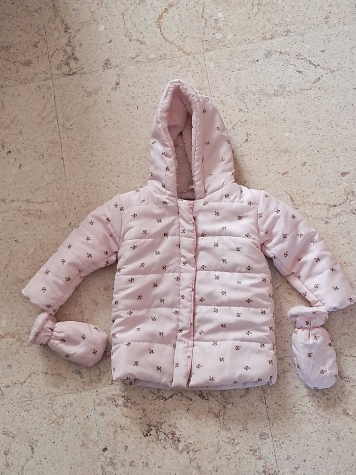 Manteau fille 74cm