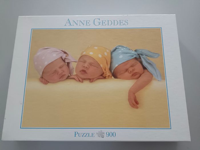 Puzzle Anne Geddes 3 bébés 900 pièces neuf - photo numéro 9
