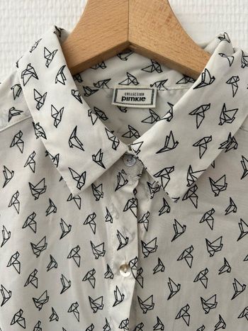 Chemise origamis