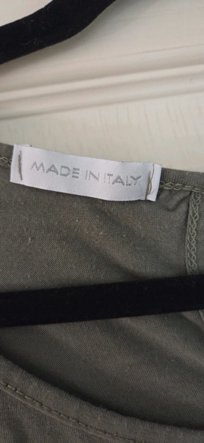 T-shirt Made in Italy loose - photo numéro 7